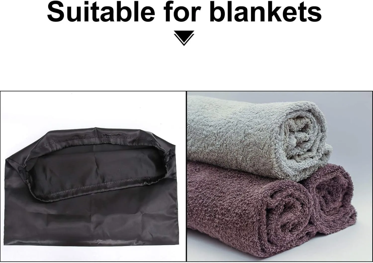 2 Pack Duvet Storage Bag Large Extra Large Drawstring Bags for Household Storage Dustproof Easy to Use