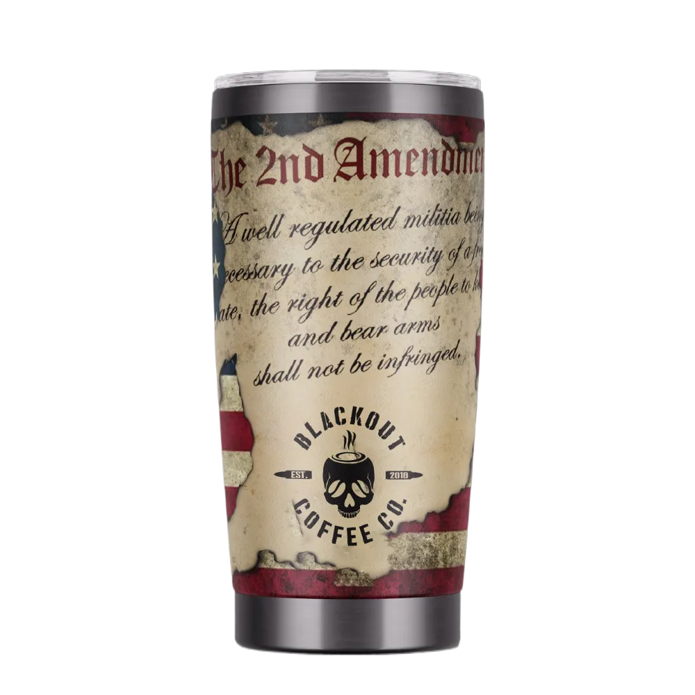 20 OZ Tumbler 2nd Amendment