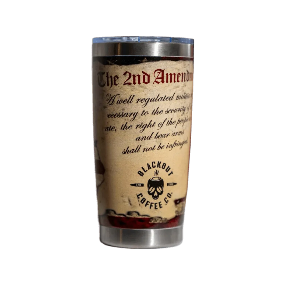 20 OZ Tumbler 2nd Amendment