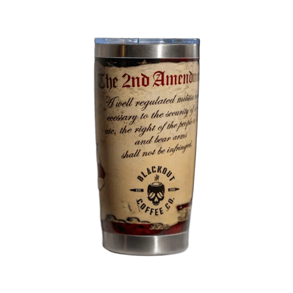 20 OZ Tumbler 2nd Amendment