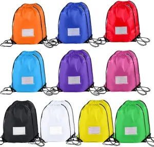 20 Pcs Drawstring Bags,Bulk Draw String Backpack, Cinch Bag Sackpack for Travel Gym Sport, 10 Colors