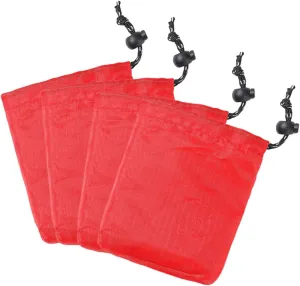 4 Pieces of Outdoor Storage Bags Drawstring Small Packing Bags Camping Travel Family Small Storage Bag Small Sundries Storage Bag