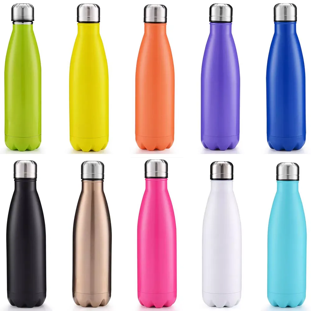 500ml Stainless Steel Vacuum Insulated Sport Water Bottle
