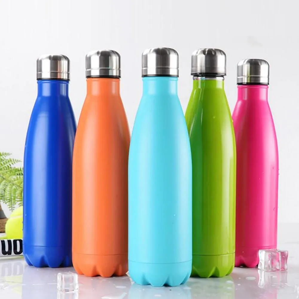 500ml Stainless Steel Vacuum Insulated Sport Water Bottle