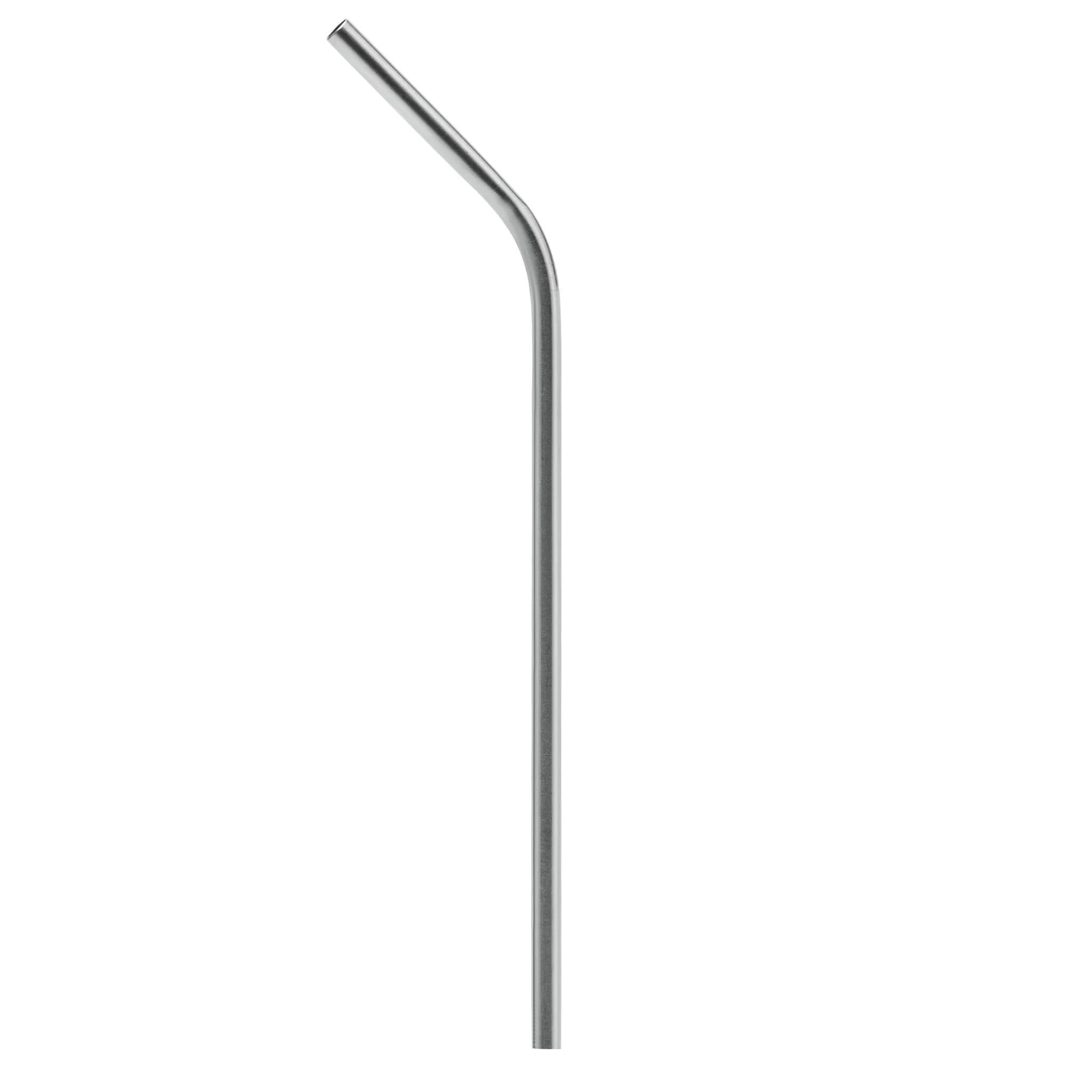 8.5" Bent Stainless Steel Straw (4 pack)