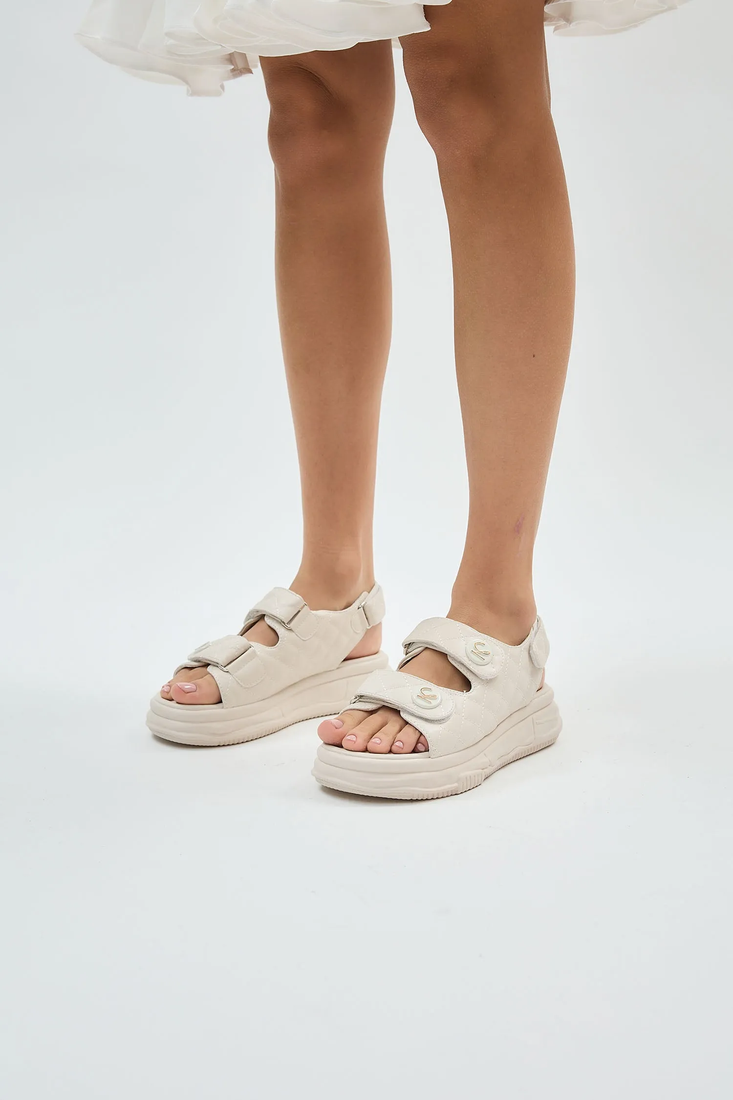 Adela Shell Sandals