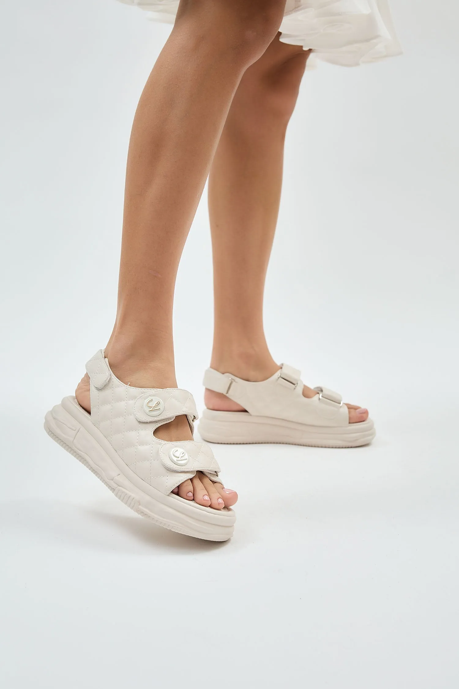 Adela Shell Sandals