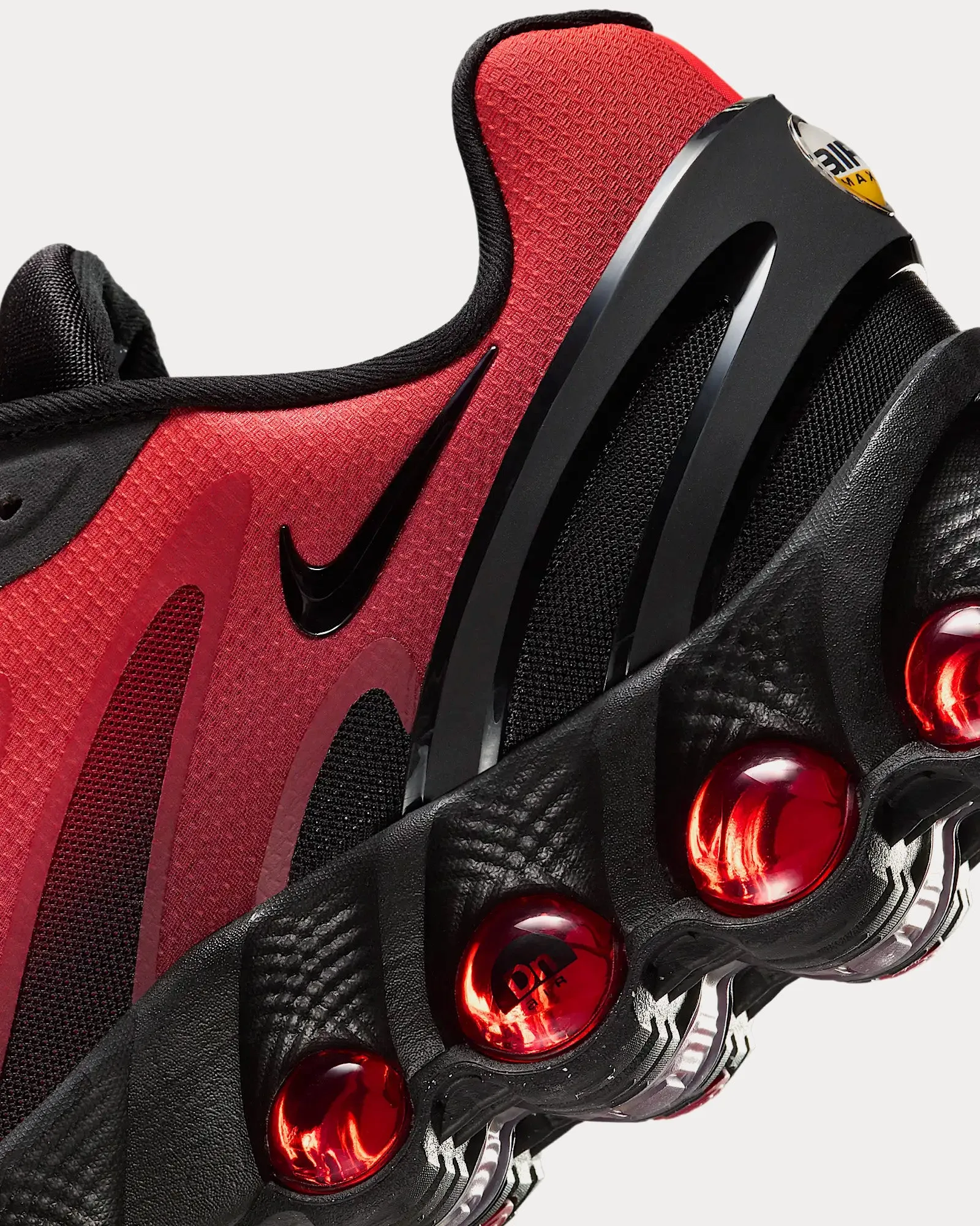Air Max Dn8 Black / Gym Red / Bright Crimson / Black Low Top Sneakers