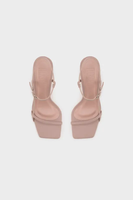 ANKLE STRAPPY HEEL SANDAL