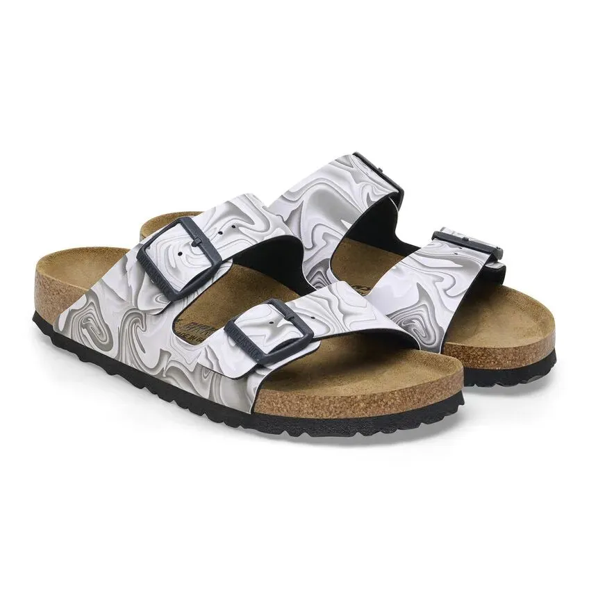 Arizona Narrow - Marble Blk/Wht