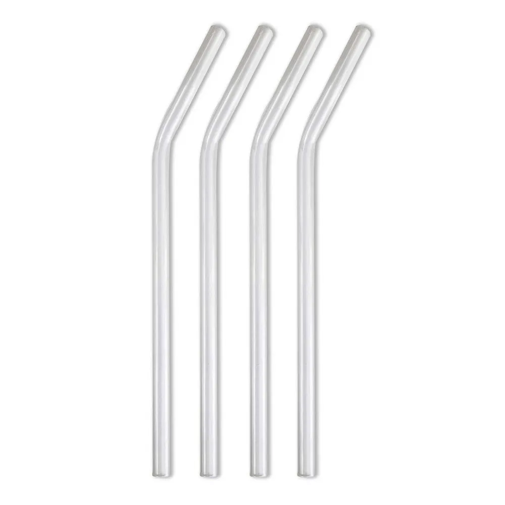 BarBaydos Glass Drinking Straws