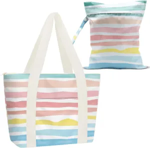 Beach Bags Wet Bag for Swimsuit Tote Bag for Friends Travel Gifts, Aloha Bags Waterproof Vacation Essential