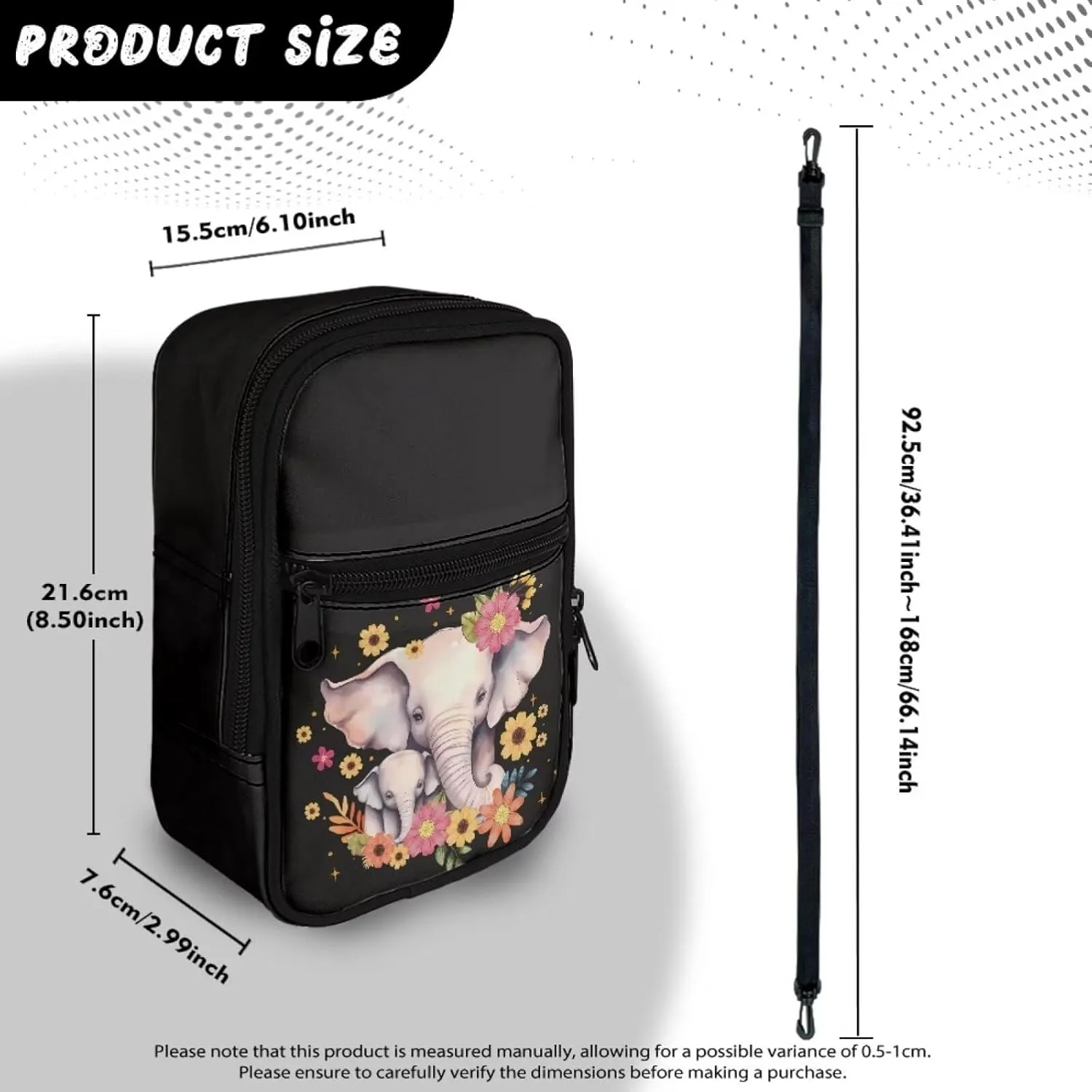 BIGCARJOB Women's Crossbody Purse Mini Sling Bags Crossbody Backpack Shoulder Handbags