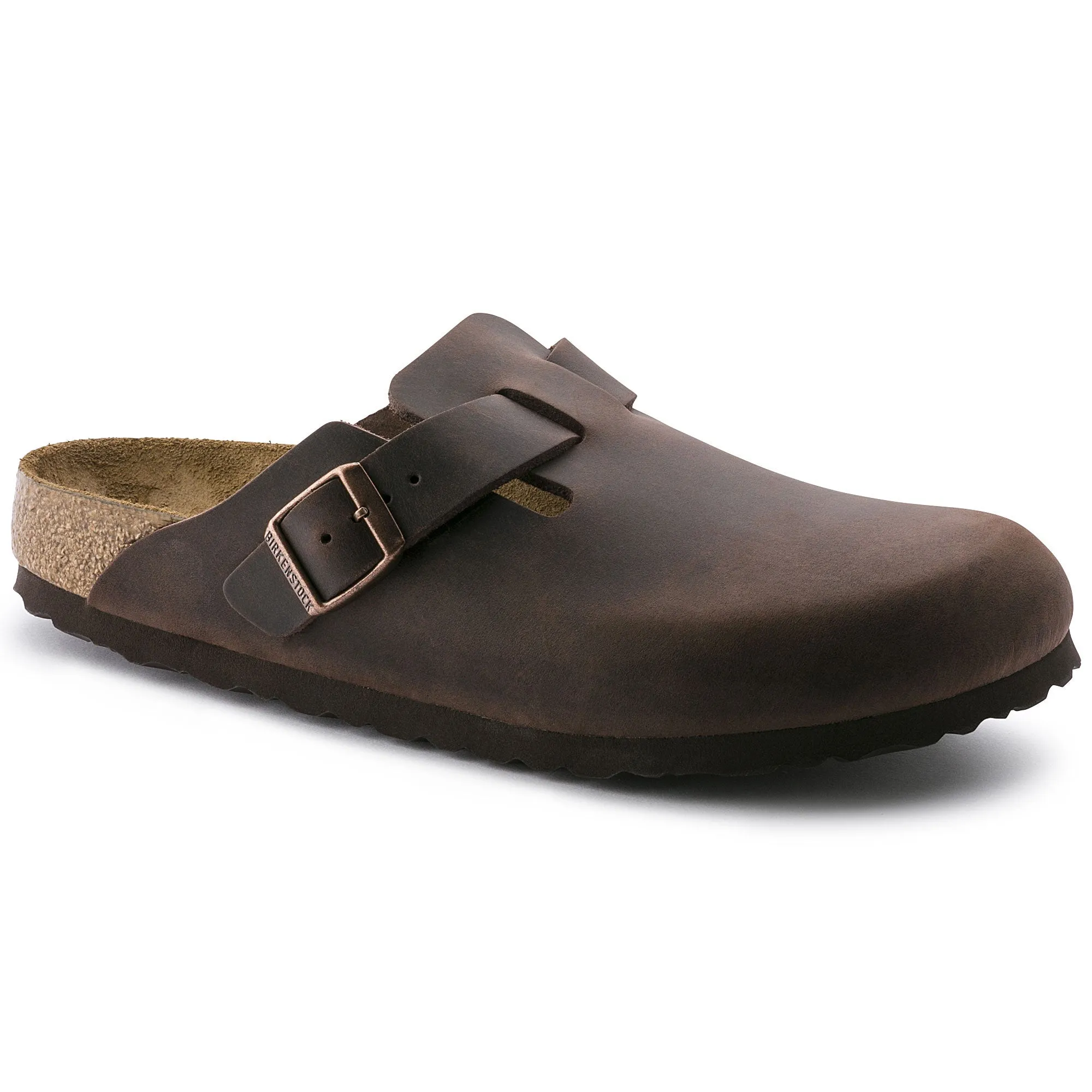 Birkenstock Boston Habana Oiled Leather Narrow