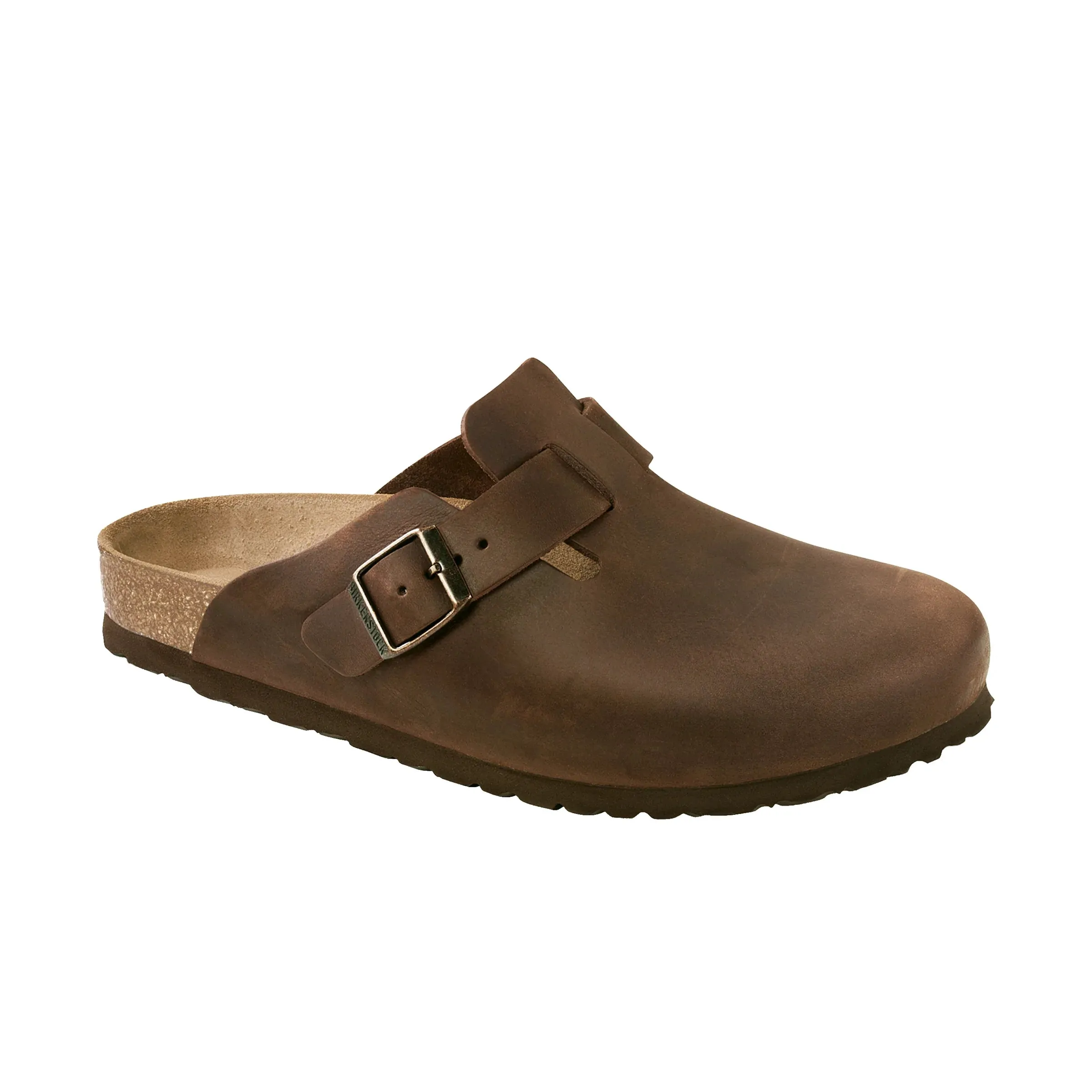Birkenstock Boston Habana Oiled Leather Narrow