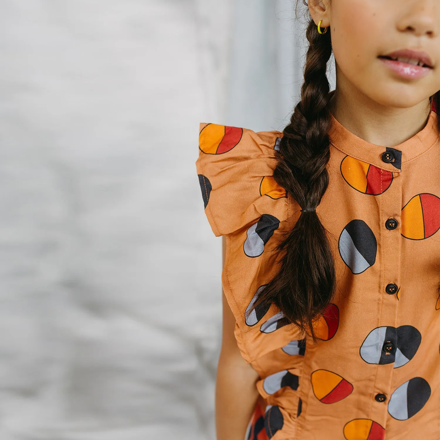 Blouse Ruffled Moon