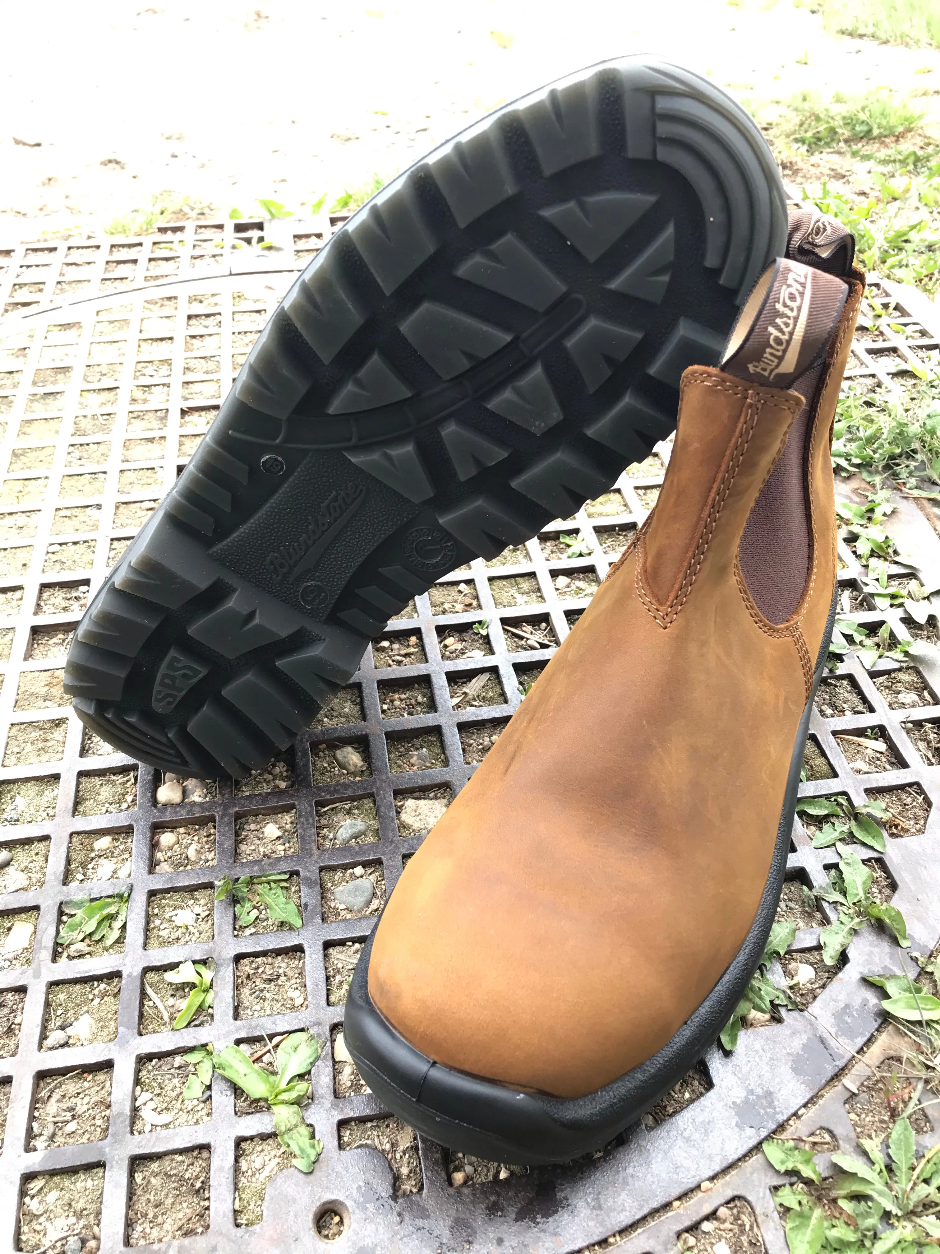 BLUNDSTONE 164 - CSA Workboot - Crazy Horse Brown
