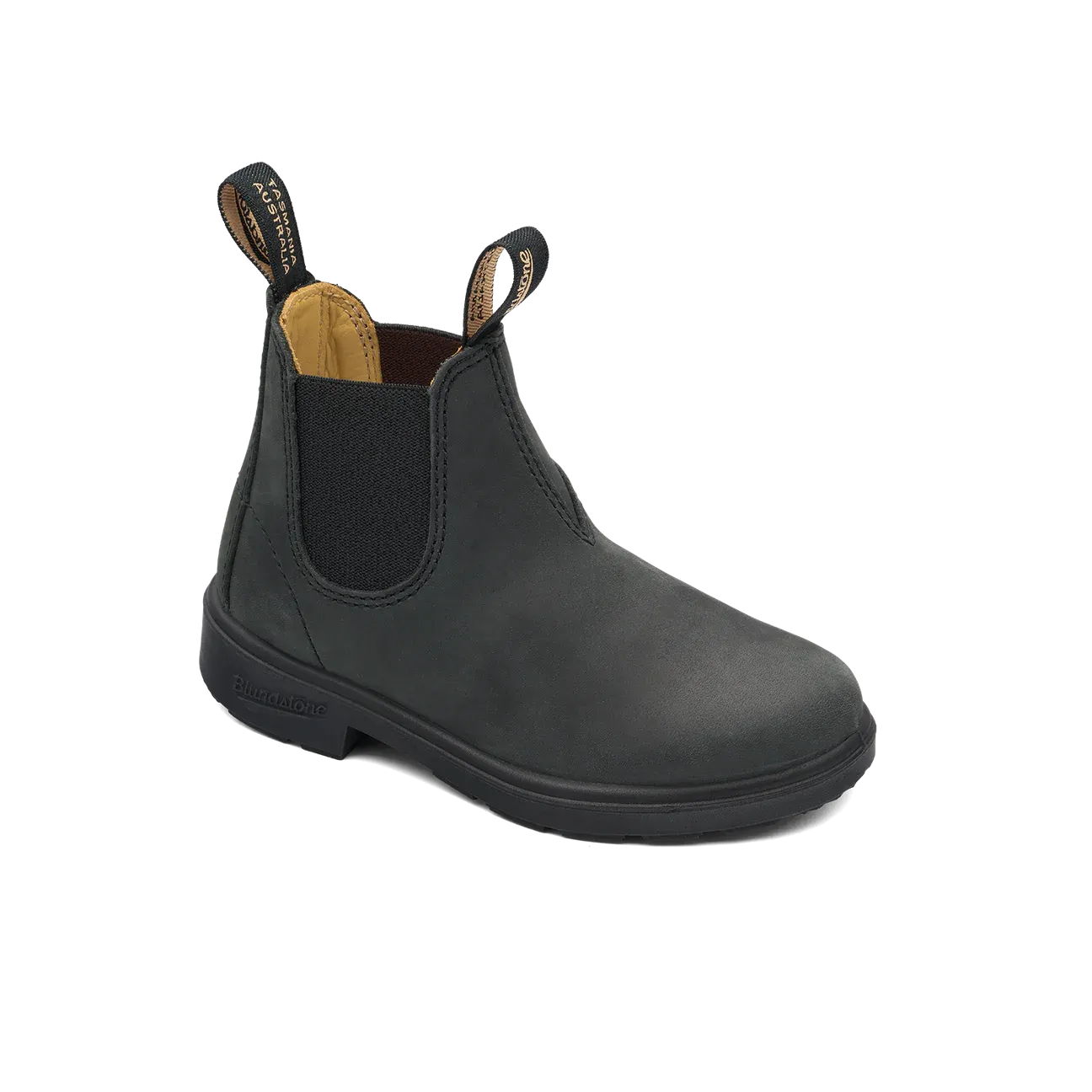 Blundstone Kids Rustic Black Boot, 1325