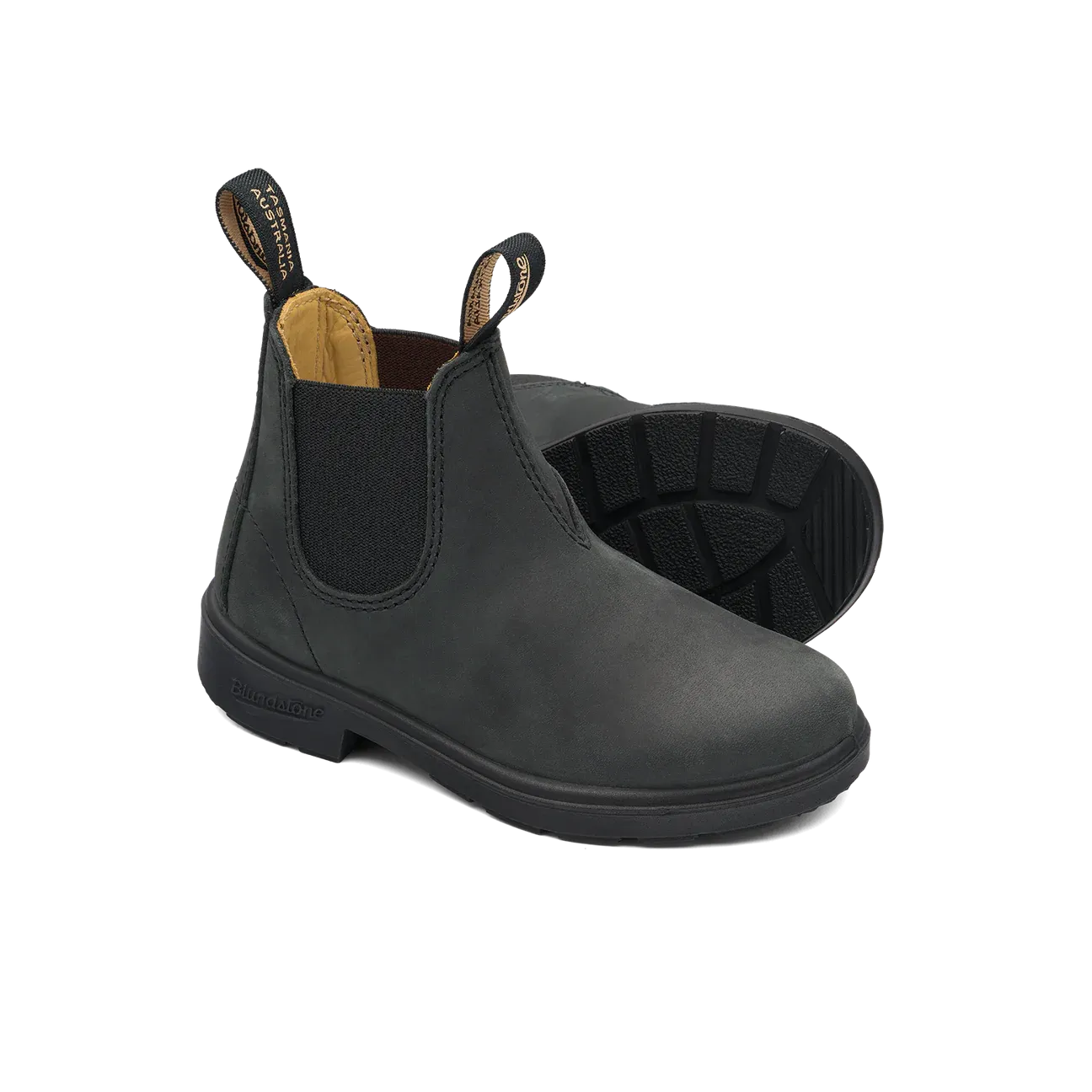 Blundstone Kids Rustic Black Boot, 1325