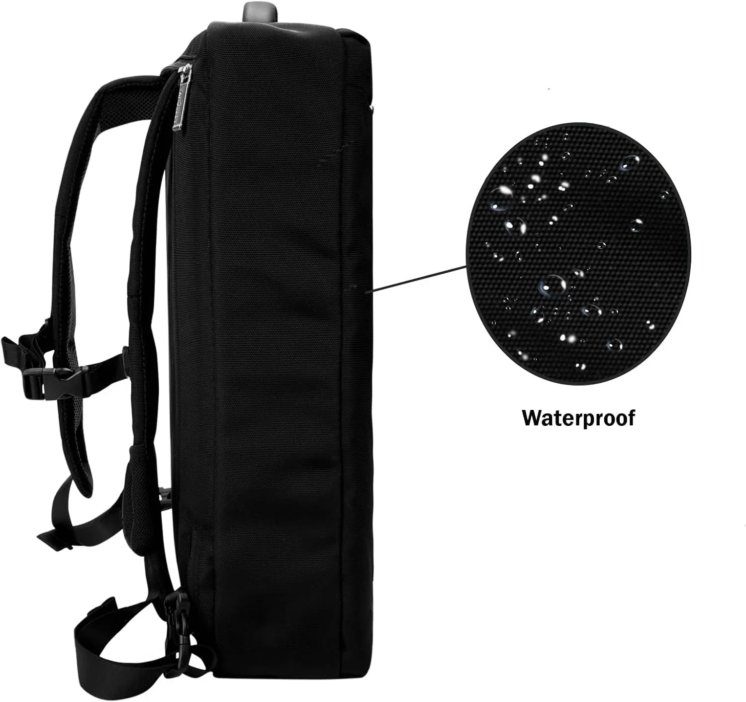 BPC Convertible Messenger BackpackMulti-Functional Travel & Work Bag, Adjustable Straps, Hidden Backpack Harness