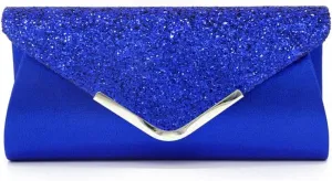 Bridal Wedding Purse Sparkly Shoulder Crossbody Women Envelope Clutch Sequins Evening Shiny Handbag