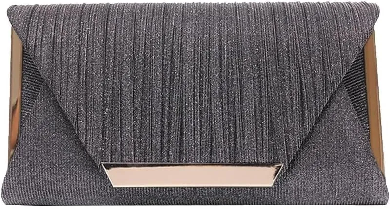 Bridal Wedding Purse Sparkly Shoulder Shiny Handbag Crossbody Women Envelope Evening Glitter Sequins Clutch