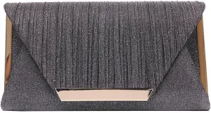 Bridal Wedding Purse Sparkly Shoulder Shiny Handbag Crossbody Women Envelope Evening Glitter Sequins Clutch