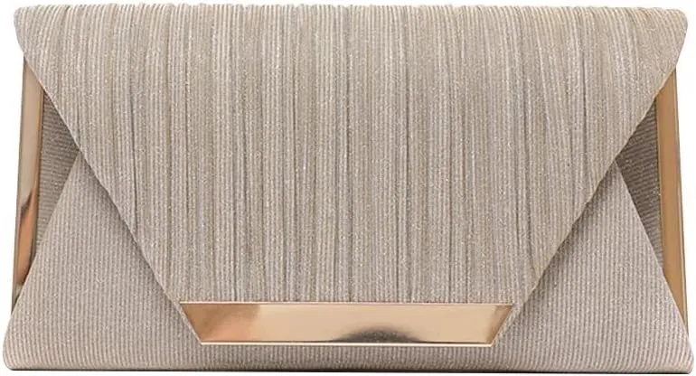 Bridal Wedding Purse Sparkly Shoulder Shiny Handbag Crossbody Women Envelope Evening Glitter Sequins Clutch