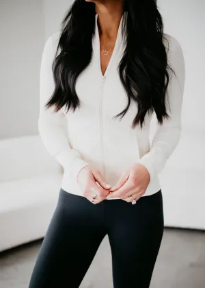 Brielle Fitted Zip Jacket