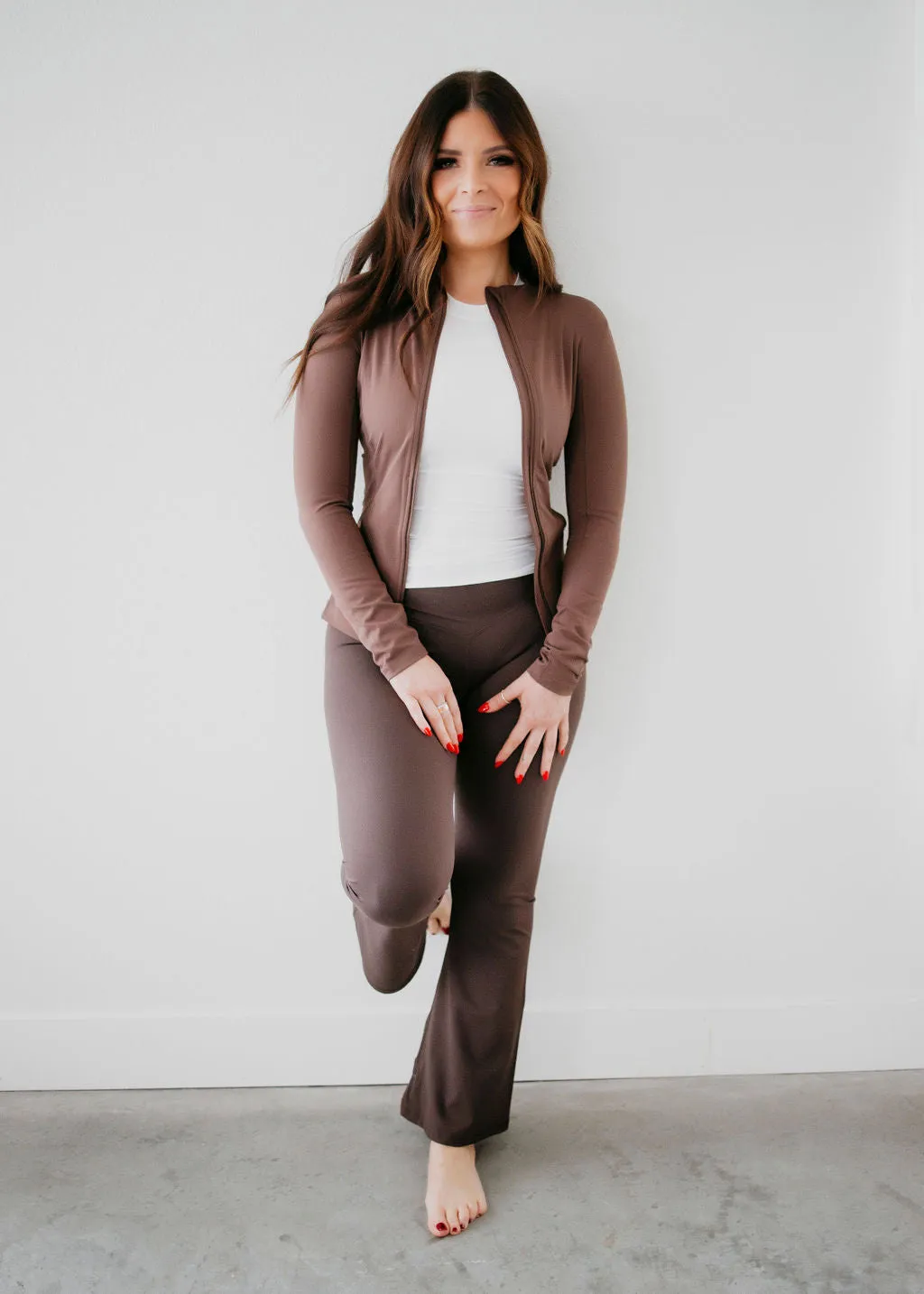 Brielle Fitted Zip Jacket