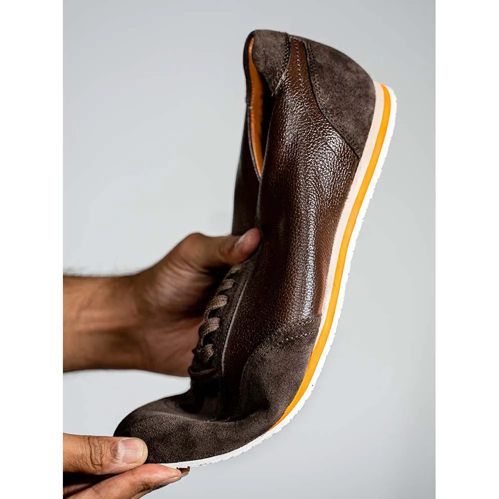 Brown Combination Ultraflex Sneakers