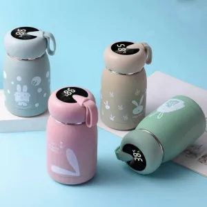 Bunny LED Display Thermos Vacuum Flasks