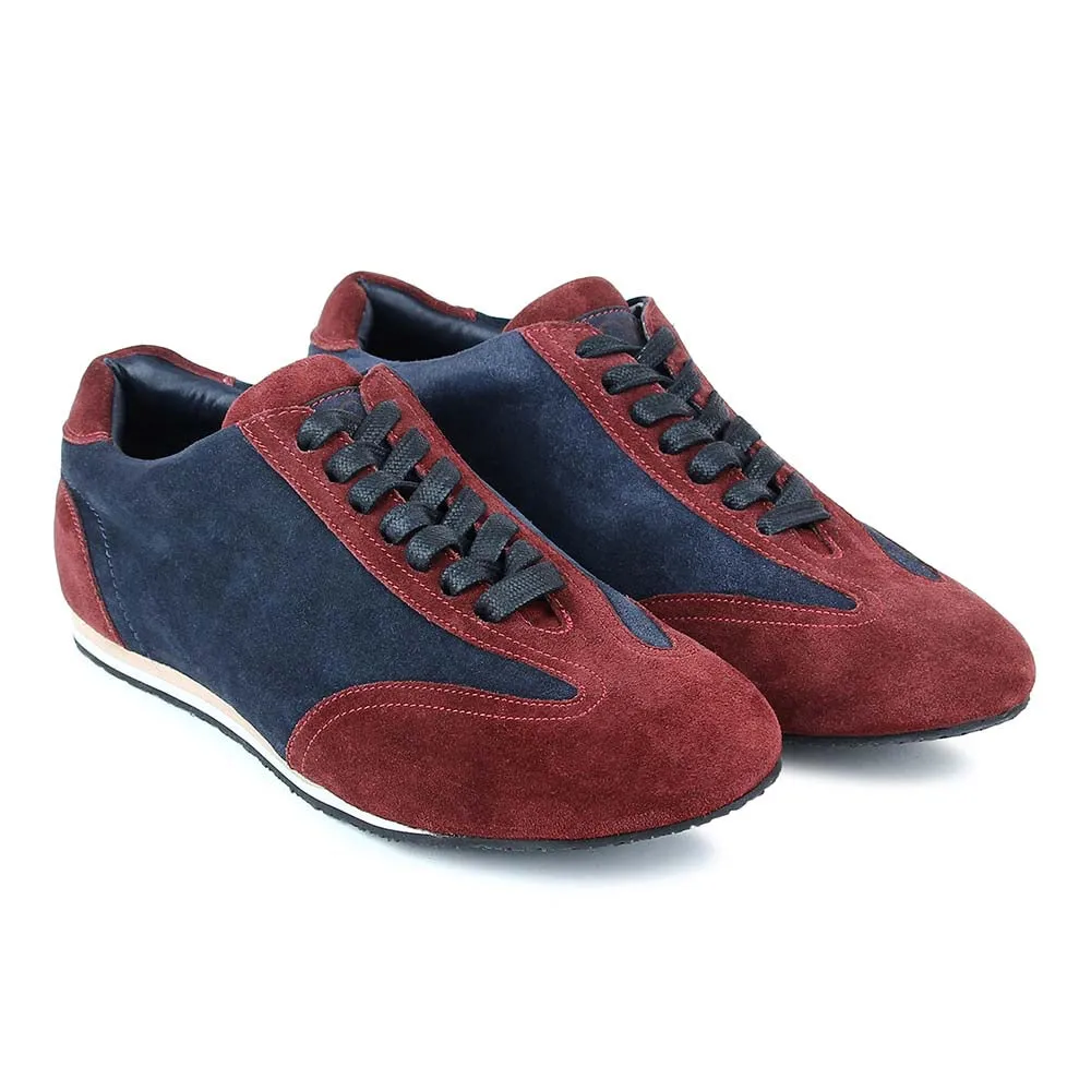 Burgundy   Navy Ultraflex Sneakers