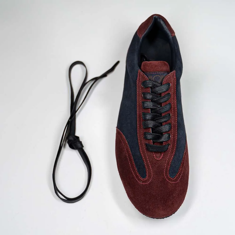 Burgundy   Navy Ultraflex Sneakers