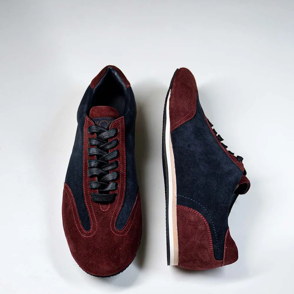 Burgundy   Navy Ultraflex Sneakers