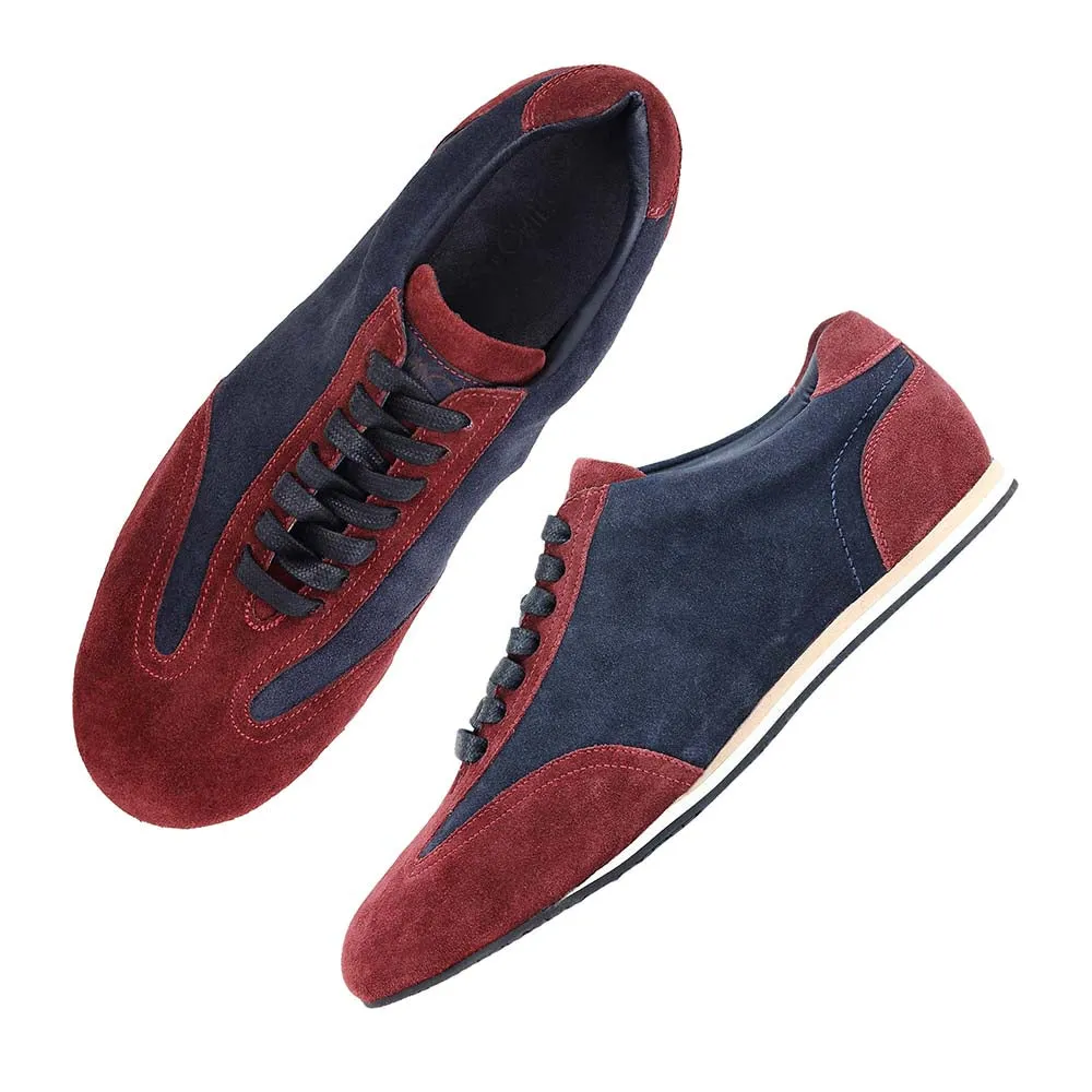 Burgundy   Navy Ultraflex Sneakers
