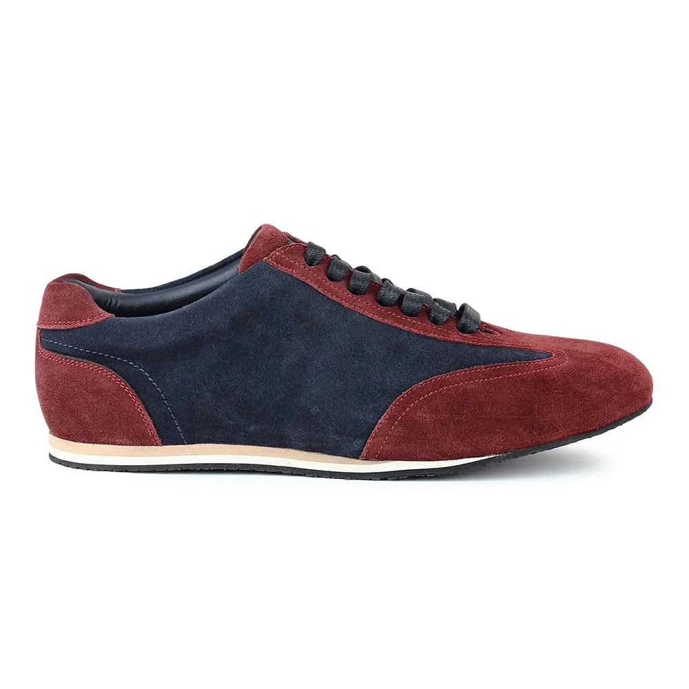 Burgundy   Navy Ultraflex Sneakers
