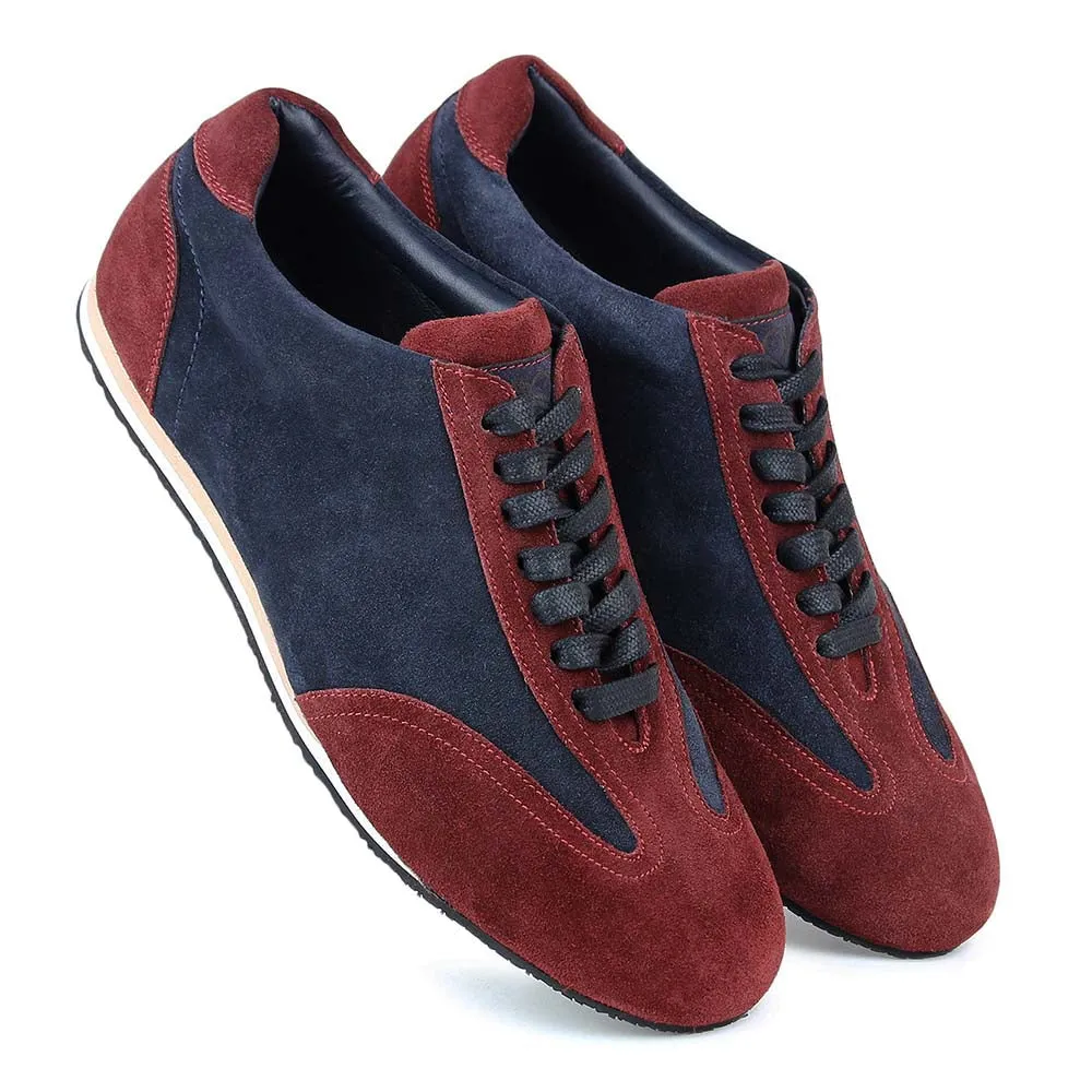 Burgundy   Navy Ultraflex Sneakers