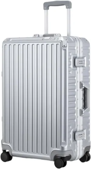 Carry-on Suitcase Luggage Hard Shell Checked Luggage With Aluminum FrameNo Zipper Suitcase With Spinner Wheels Carry-on Suitcases Carry On Luggages (Color : D, Size : 20in)