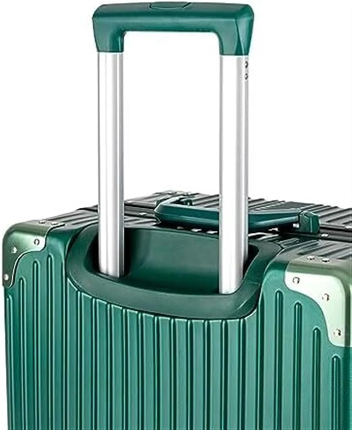 Carry-on Suitcase Luggage Lightweight Luggage,Spinner Double Wheel  Hardshell Suitcases for Travel Suitcase Carry-on Suitcases Carry On Luggages,Black-24inch (Grn 20inch)