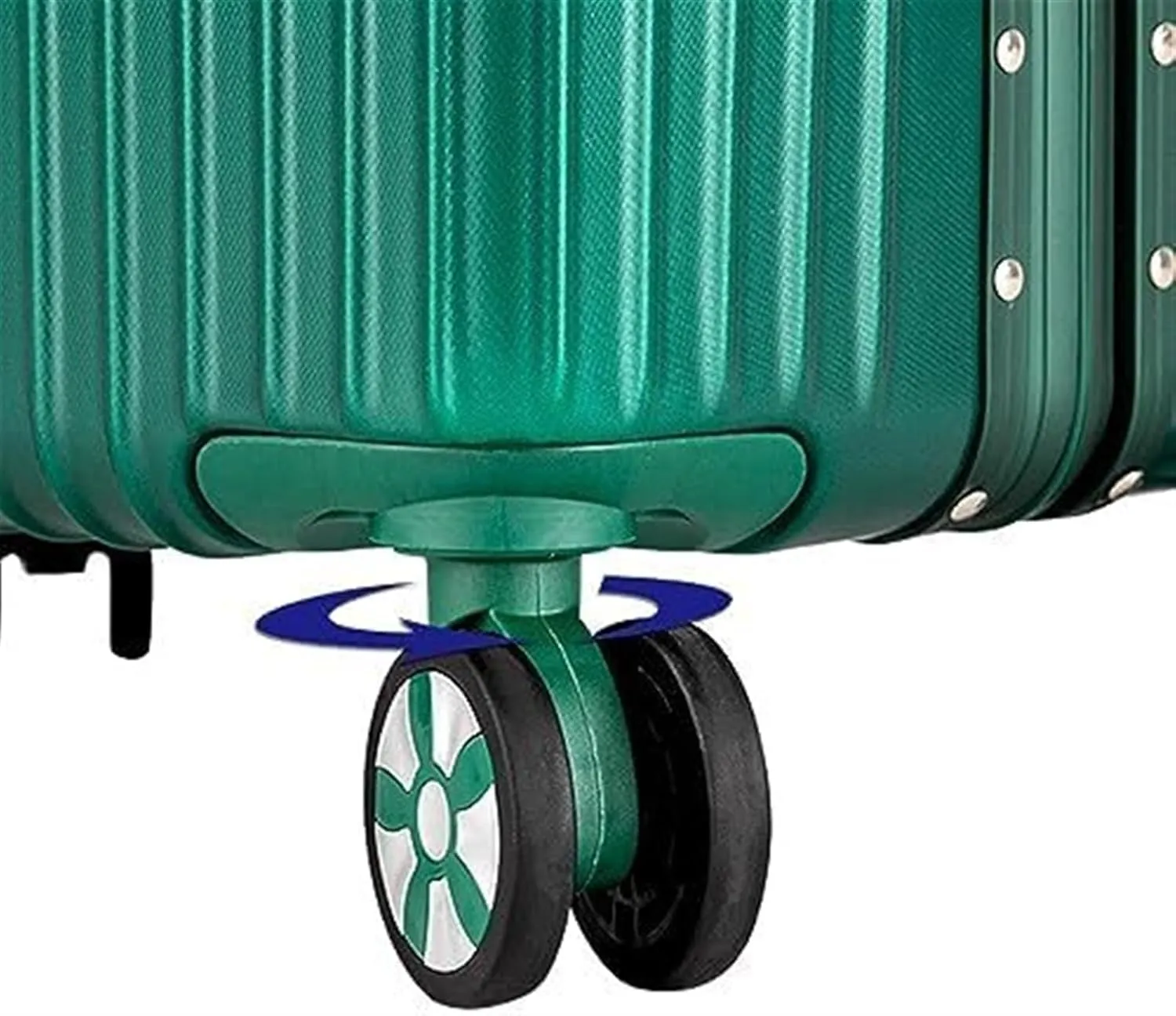 Carry-on Suitcase Luggage Lightweight Luggage,Spinner Double Wheel  Hardshell Suitcases for Travel Suitcase Carry-on Suitcases Carry On Luggages,Black-24inch (Grn 20inch)