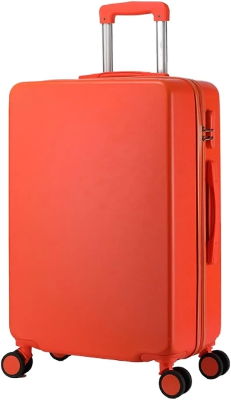 Carry-on Suitcase Luggage Portable Hard Shell Luggage Security Combination Lock Suitcases Quiet and Smooth Luggage Carry-on Suitcases Carry On Luggages, 20inch,Black-20inch (20inch)