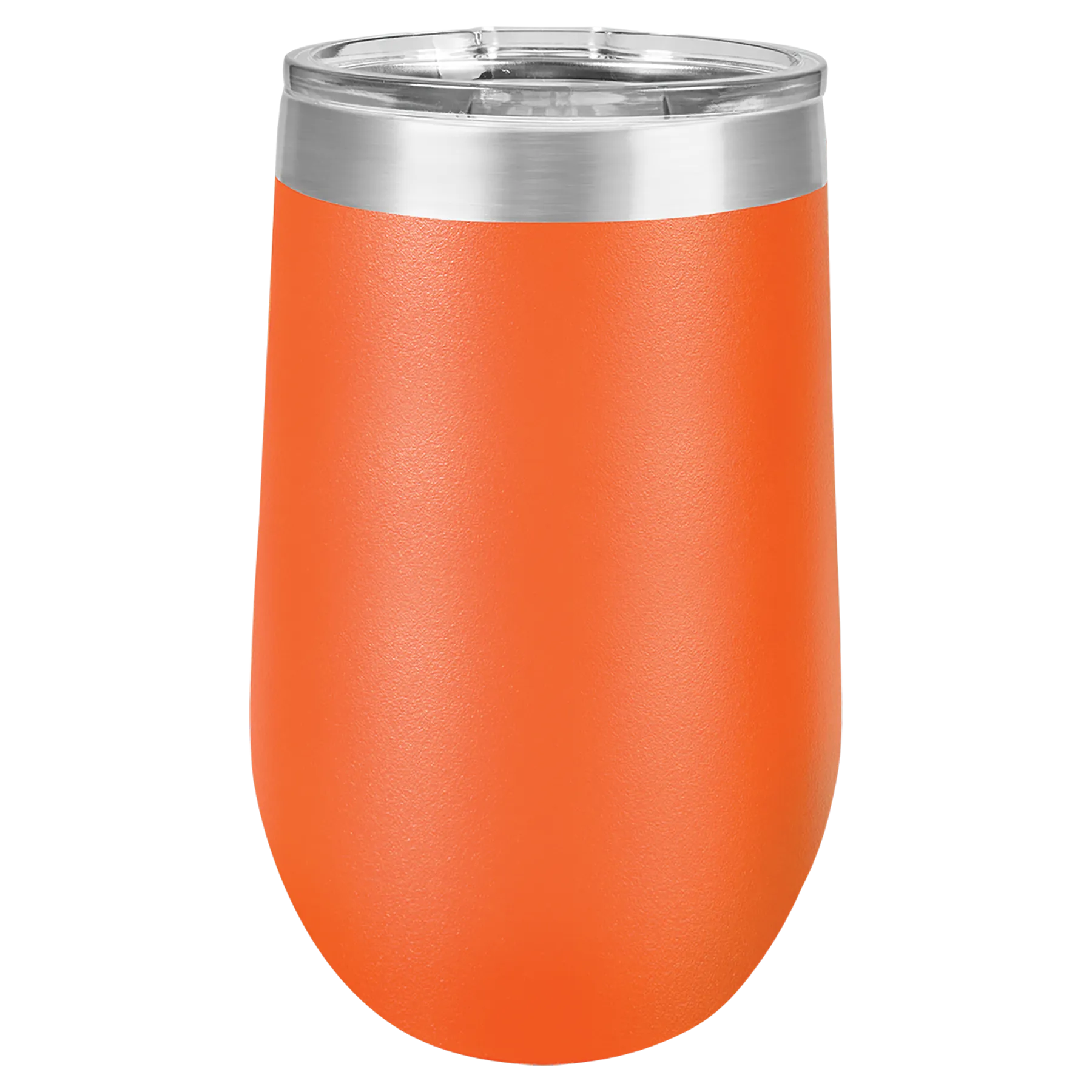CASE of 24 - 16 oz Stainless Steel Blank Insulated Stemless Wine Tumbler w Lid