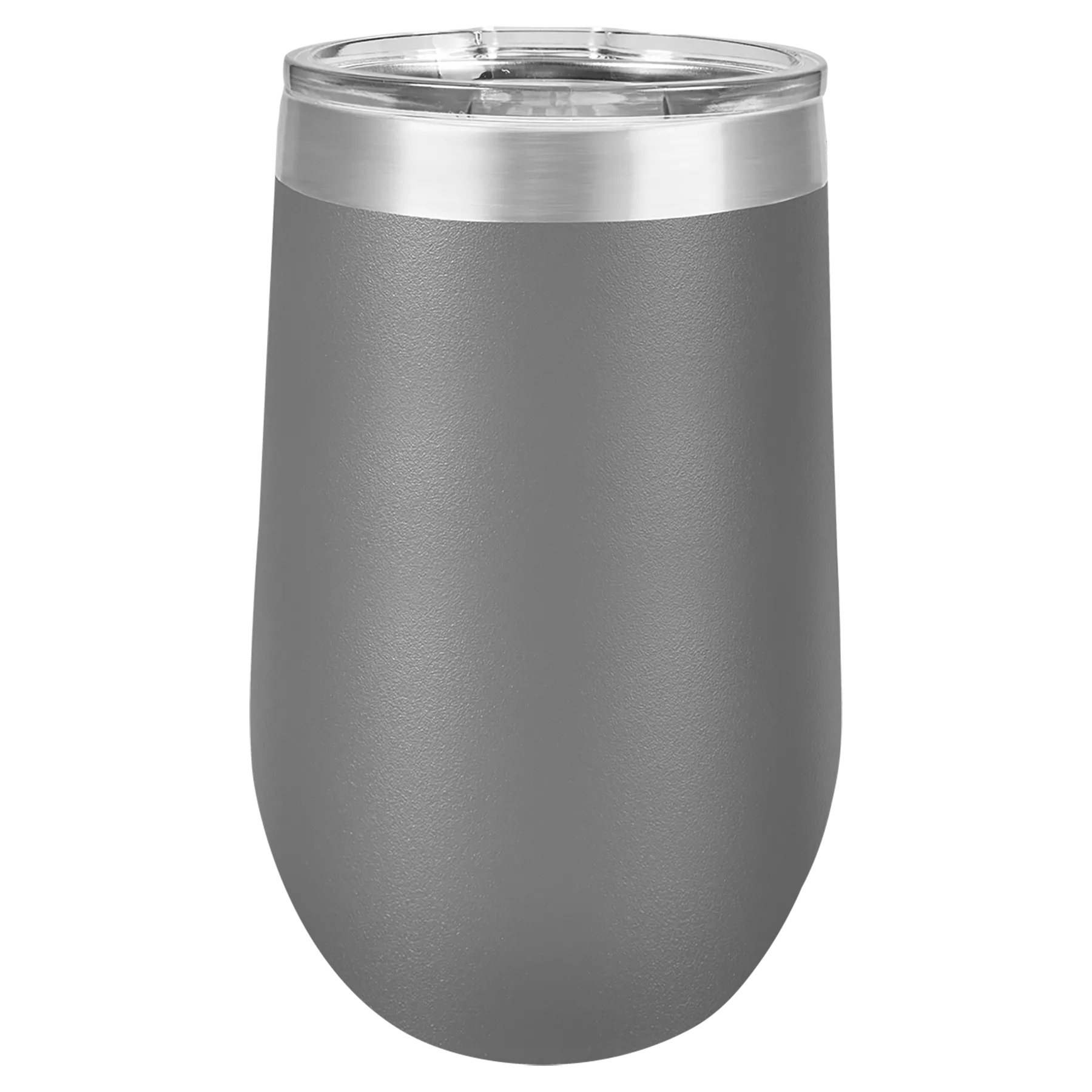 CASE of 24 - 16 oz Stainless Steel Blank Insulated Stemless Wine Tumbler w Lid