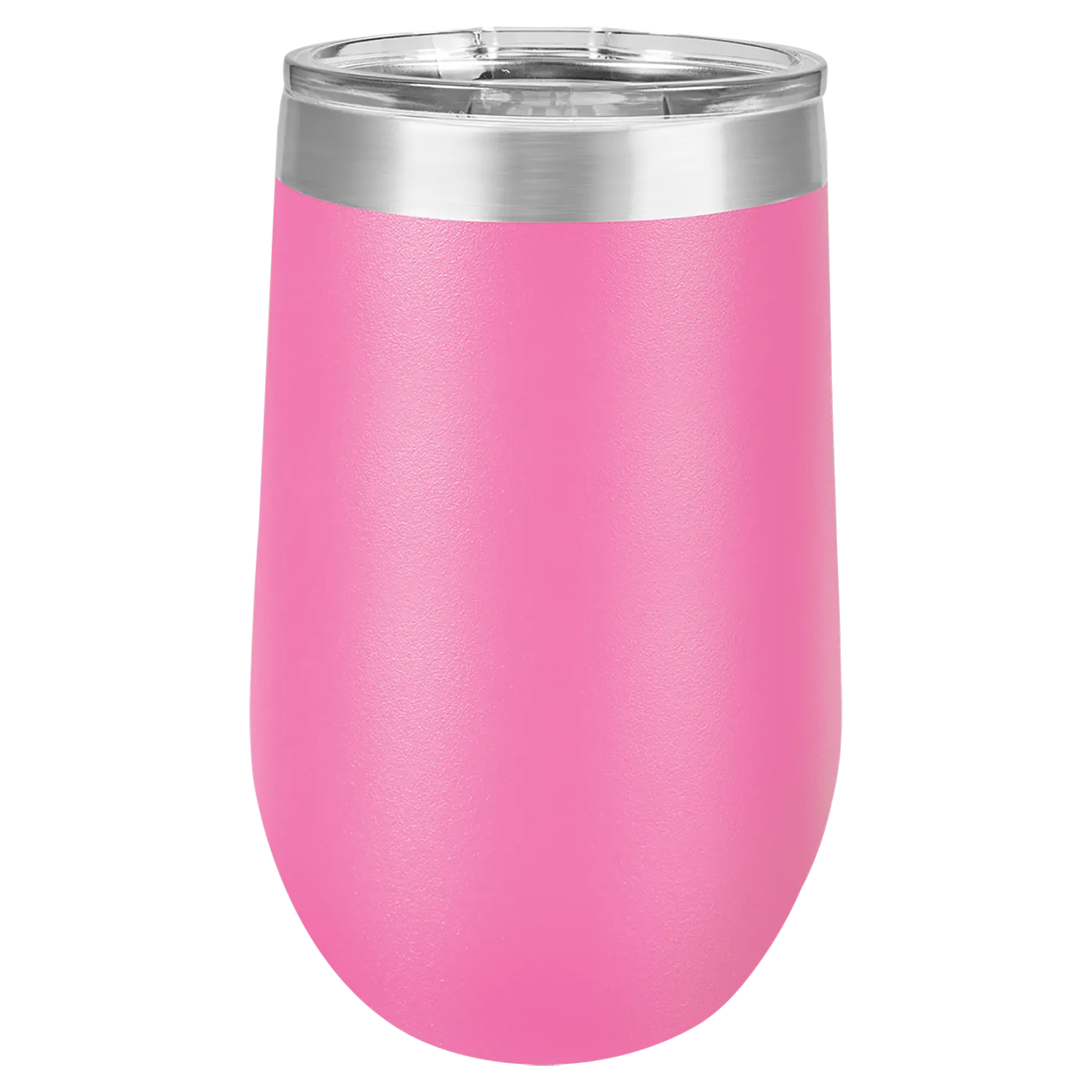 CASE of 24 - 16 oz Stainless Steel Blank Insulated Stemless Wine Tumbler w Lid