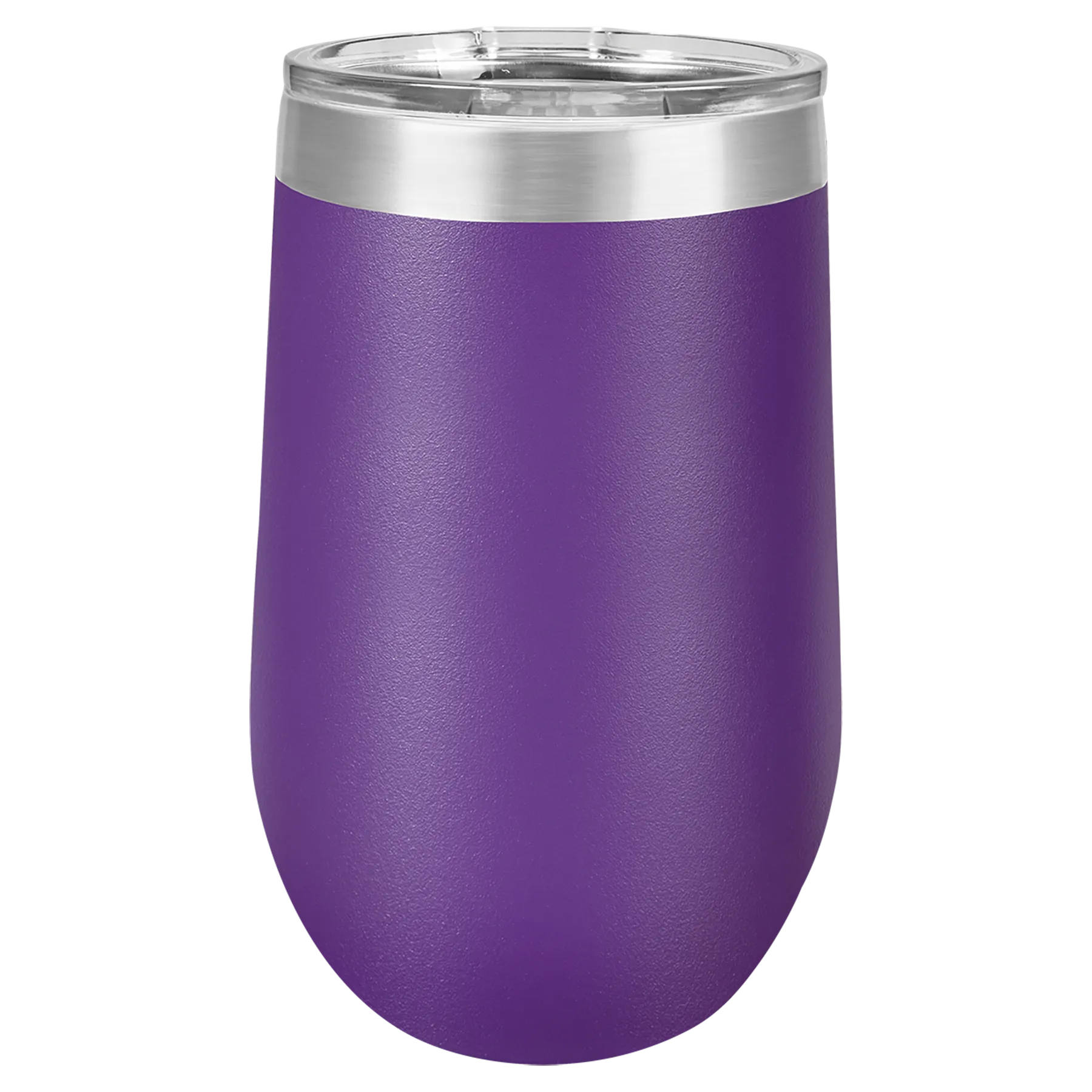CASE of 24 - 16 oz Stainless Steel Blank Insulated Stemless Wine Tumbler w Lid
