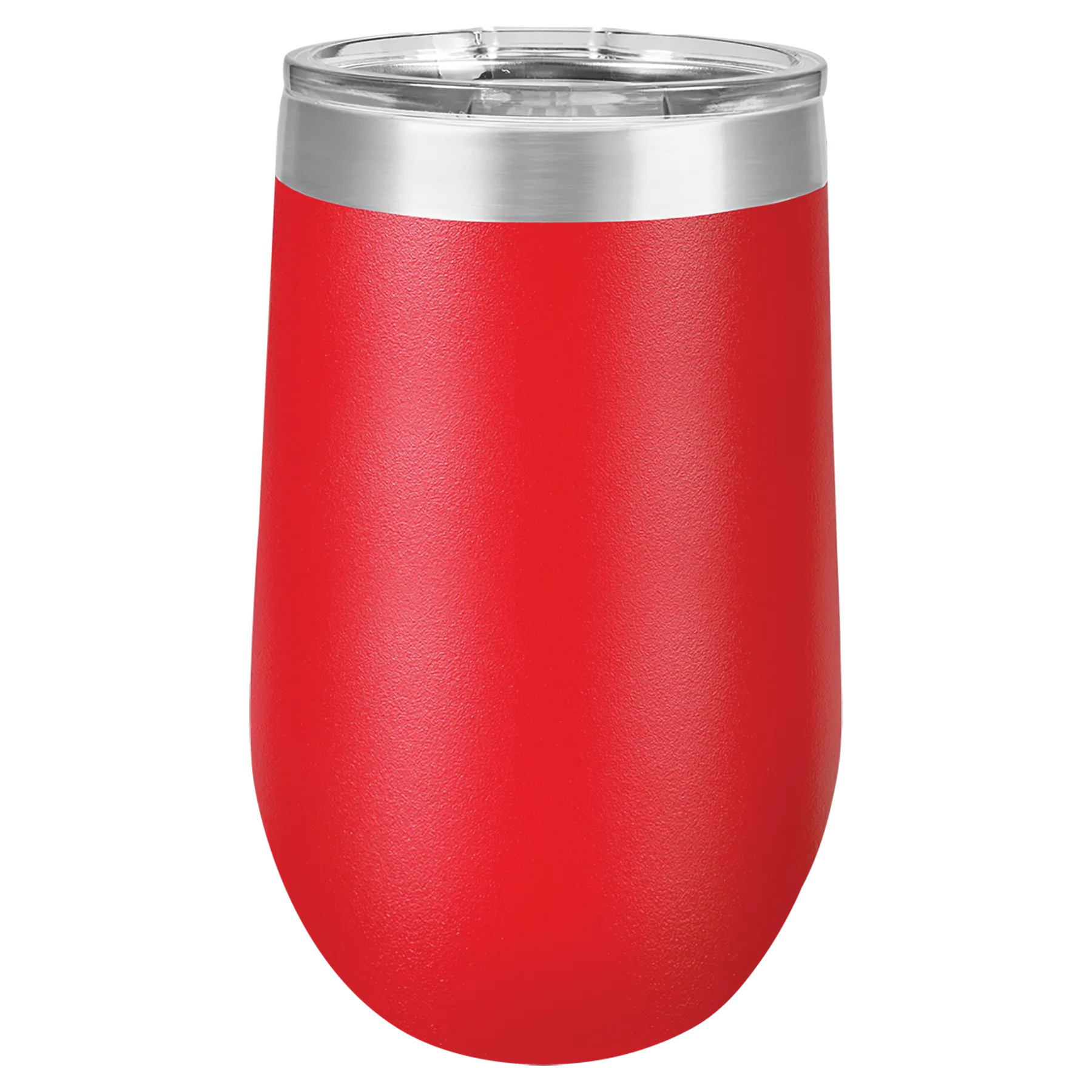 CASE of 24 - 16 oz Stainless Steel Blank Insulated Stemless Wine Tumbler w Lid