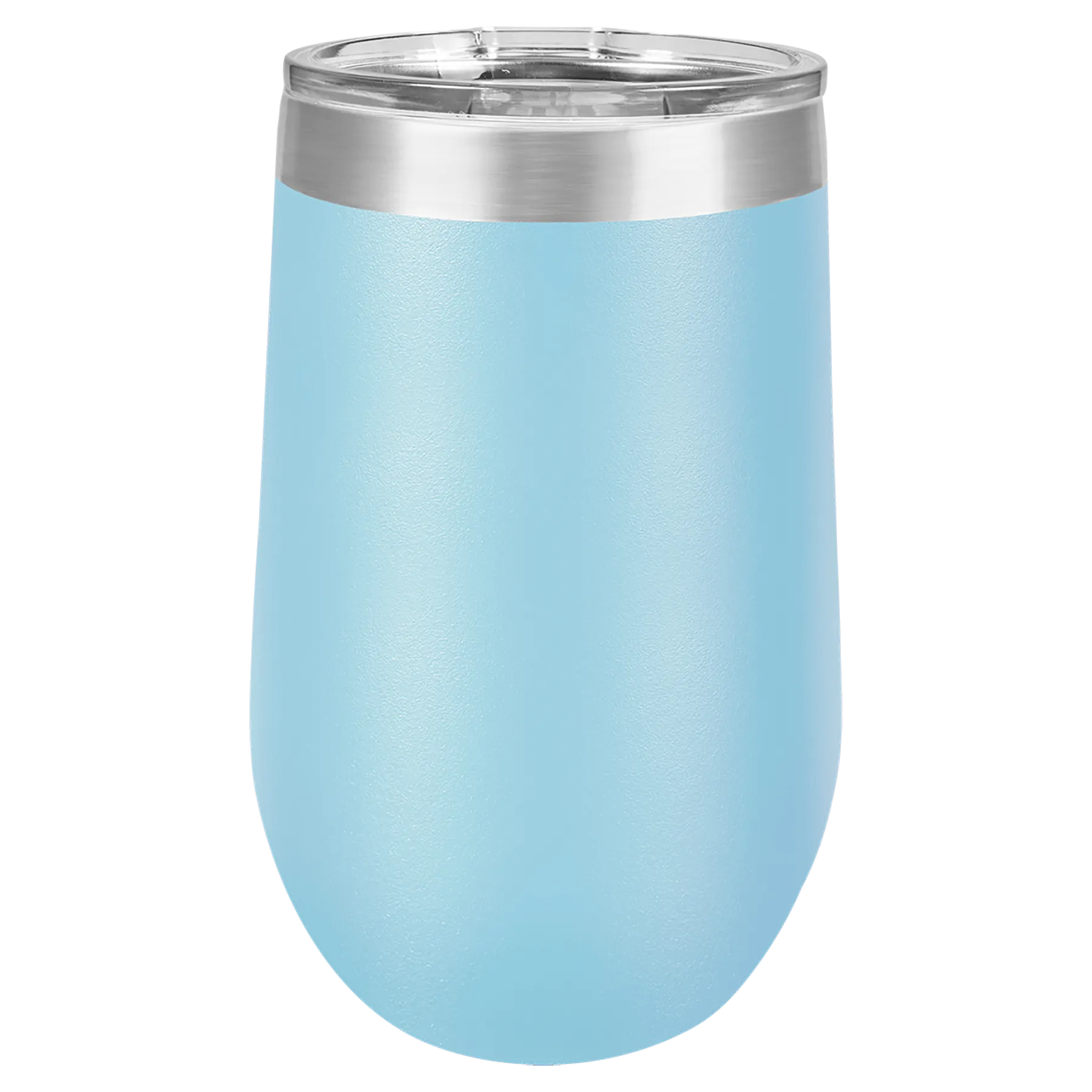 CASE of 24 - 16 oz Stainless Steel Blank Insulated Stemless Wine Tumbler w Lid