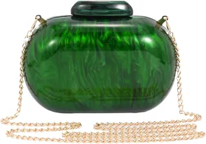 Clutch Purse For Women, Acrylic Handbags Elegant Seashell Crossbody Bags Wedding Shoulder Evening Bag Cute Purses