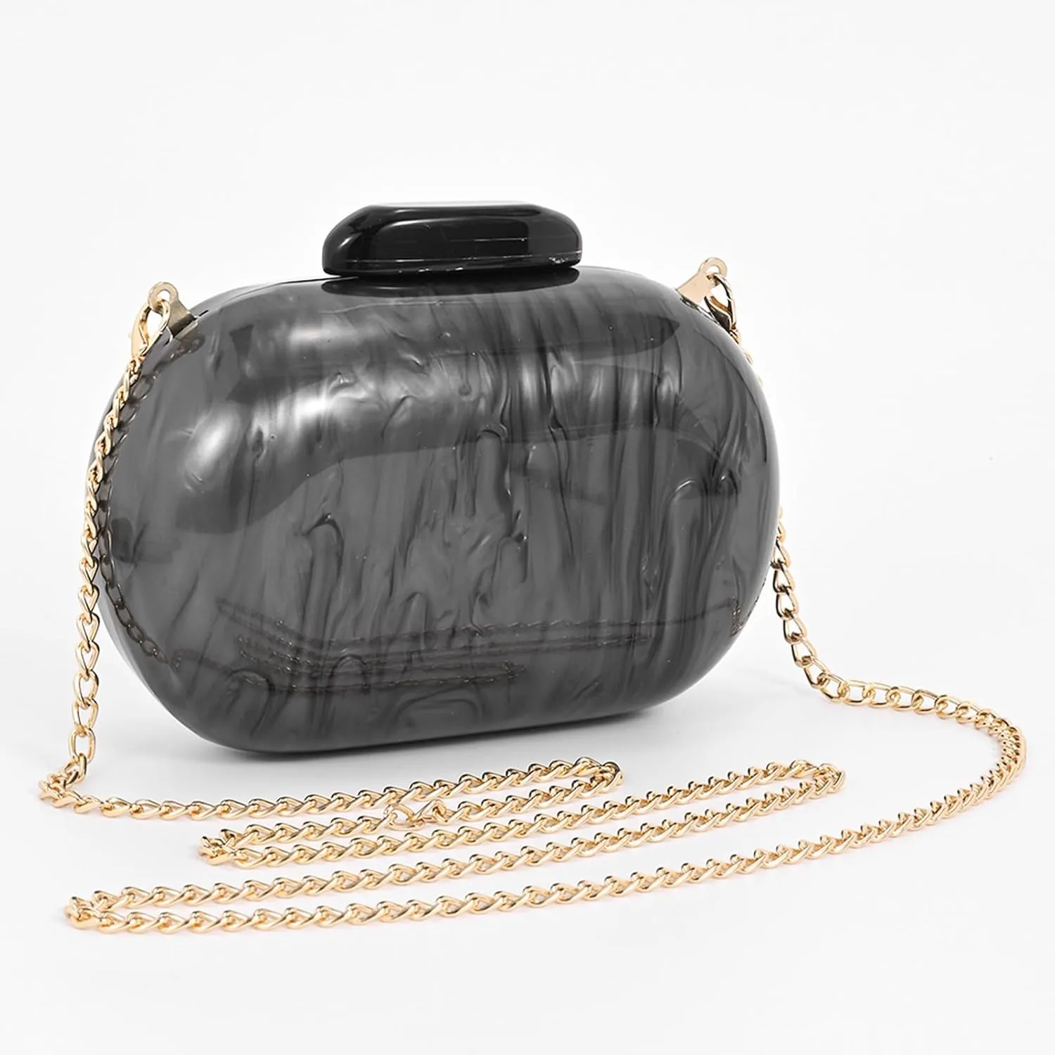 Clutch Purse For Women, Acrylic Handbags Elegant Seashell Crossbody Bags Wedding Shoulder Evening Bag Cute Purses